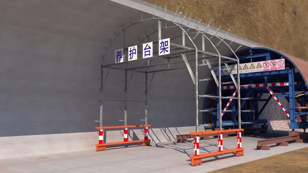 福清市隧道施工动画制作公司 - 隧道施工工艺和施工方法 - 隧道施工汇报动画视频 - bim 工程施工动画